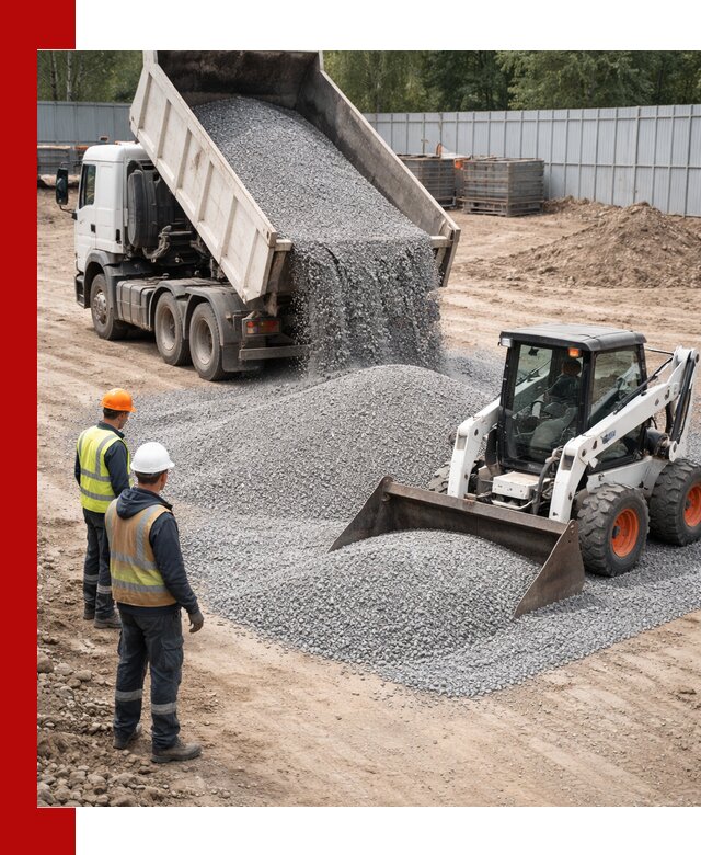 Доставка и продажа гранитного щебня фракции 0-5 в Верхнем Уфалее