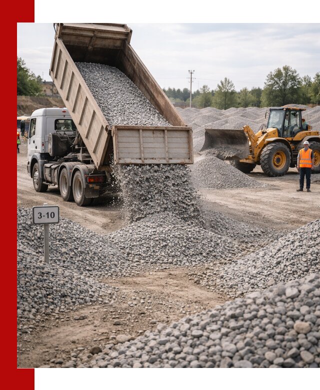 Гранитный щебень фракции 3–10: доставка и продажа в Верхнем Уфалее
