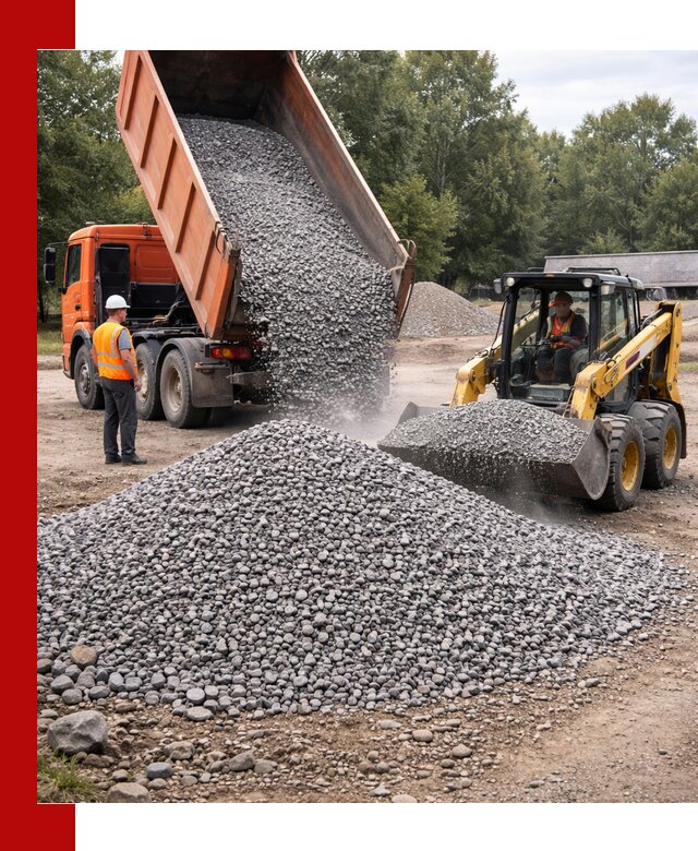 Купить гранитный щебень фракции 5–10 в Верхнем Уфалее с доставкой