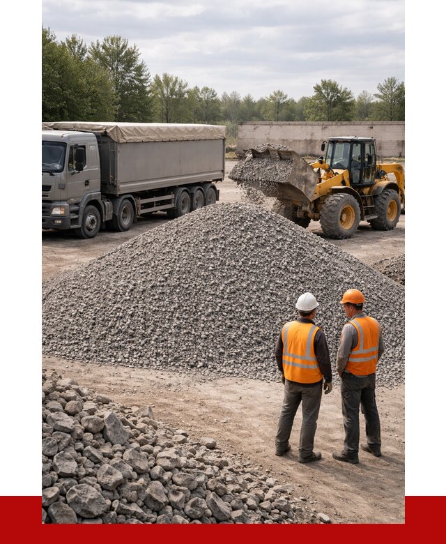 Гранитный щебень фракция 5-20 в Верхнем Уфалее от 4298 руб | ПРОНЕРУДВрф