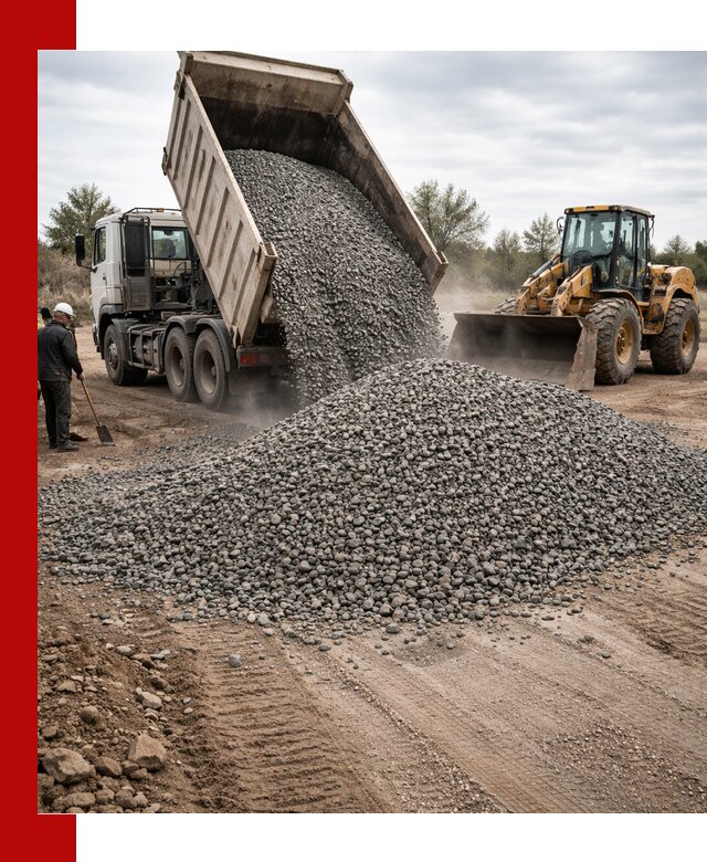 Гранитный щебень фракция 10-20 с доставкой в Верхнем Уфалее