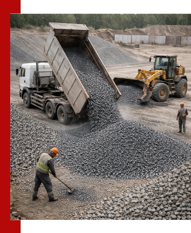Щебень габбро-диабаз фр. 5-20 с доставкой в Верхнем Уфалее