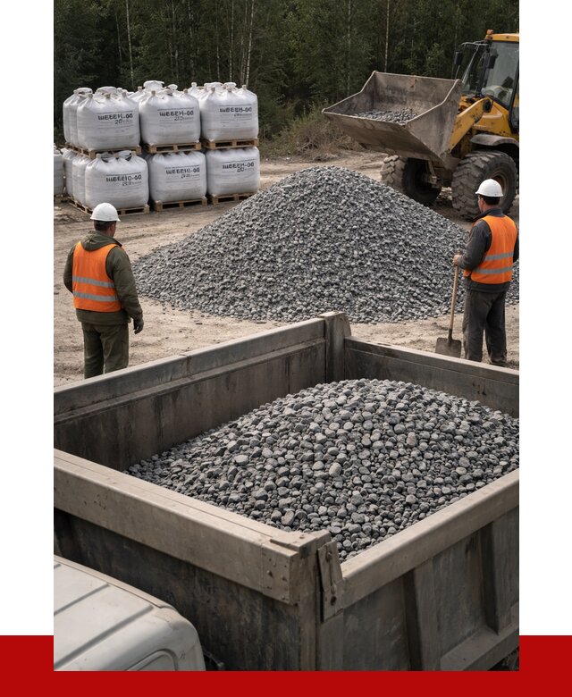 Щебень габбро диабаз 20-40 в Верхнем Уфалее от 3480 руб. | ПРОНЕРУДВрф