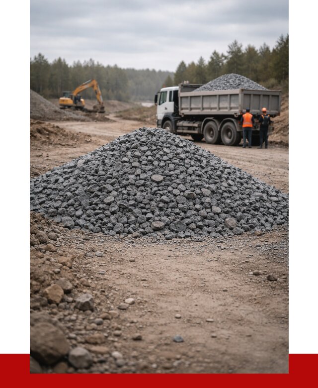 Щебень габбро диабаз фракция 40-70 в Верхнем Уфалее от 2251 р-ПРОНЕРУДВрф