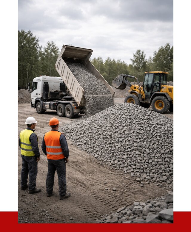 Гравийный щебень фракция 40-70 в Верхнем Уфалее от 9722р | ПРОНЕРУДВрф