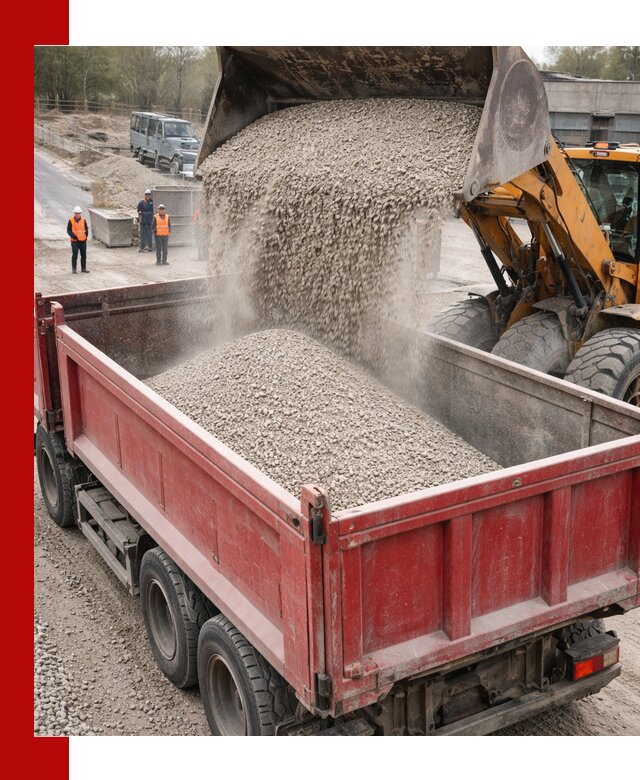 Купить известняковый щебень фракции 0-5 с доставкой в Верхнем Уфалее