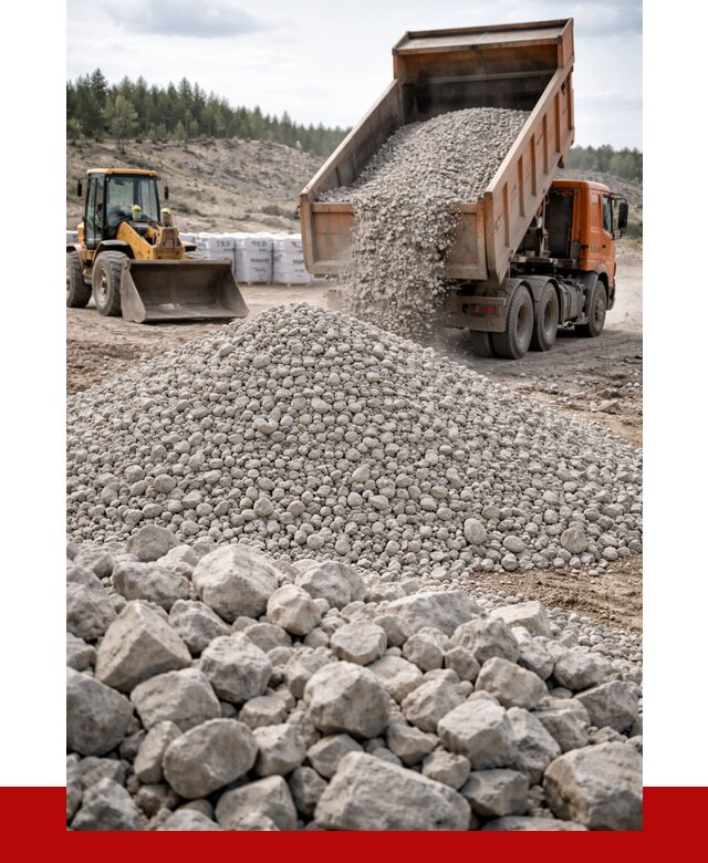 Доломитовый щебень фр. 20-40 в Верхнем Уфалее от 4298 р. | ПРОНЕРУДВрф