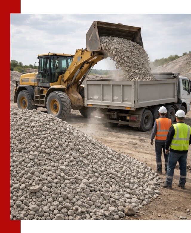 Доломитовый щебень фракция 40–71 доставка и продажа в Верхнем Уфалее