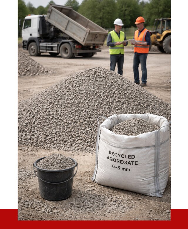 Вторичный щебень фракция 0-5 в Верхнем Уфалее от 1637 р. ПРОНЕРУДВрф