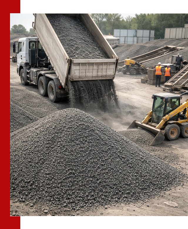 Вторичный щебень фракция 0–5 с доставкой в Верхнем Уфалее