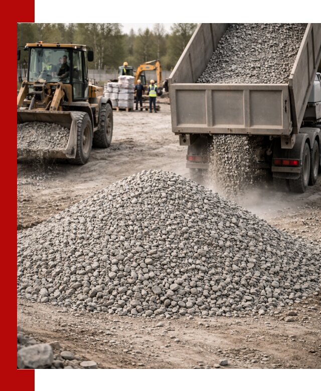 Вторичный щебень фракции 5-20 в Верхнем Уфалее — доставка и продажа крупнотоннажно