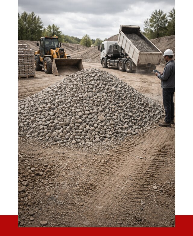 Купить бетонный щебень в Верхнем Уфалее, от 3275 р. ПРОНЕРУДВрф