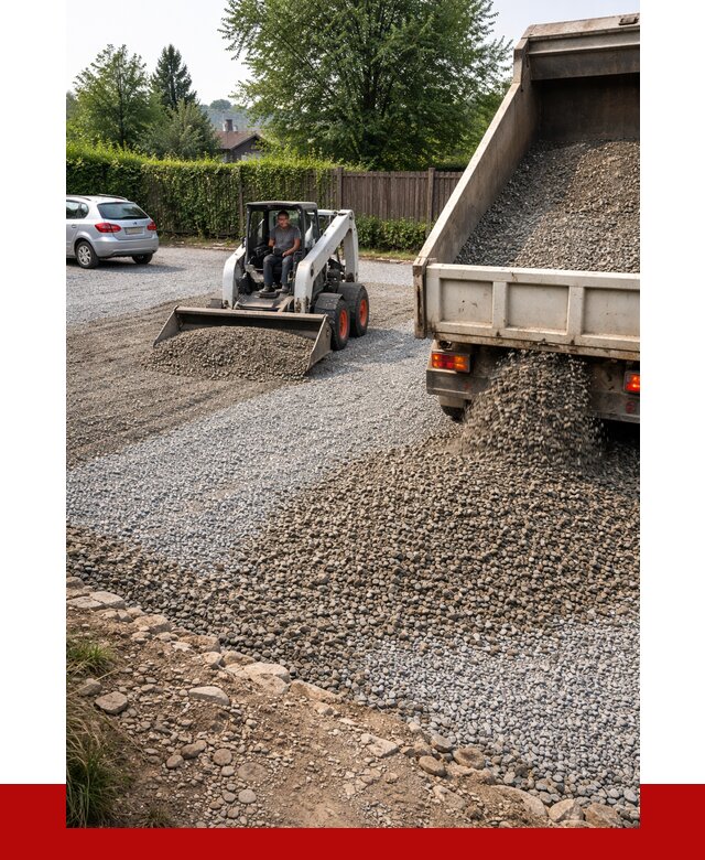 Щебень для парковки в Верхнем Уфалее с доставкой от 1228 р.| ПРОНЕРУДВрф