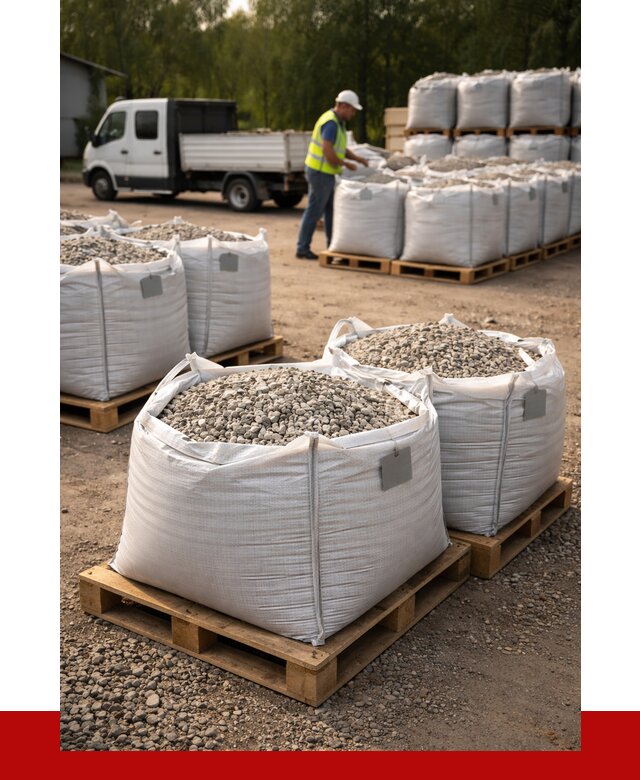 Щебень в мешках с доставкой в Верхнем Уфалее от 4298 р. | ПРОНЕРУДВрф