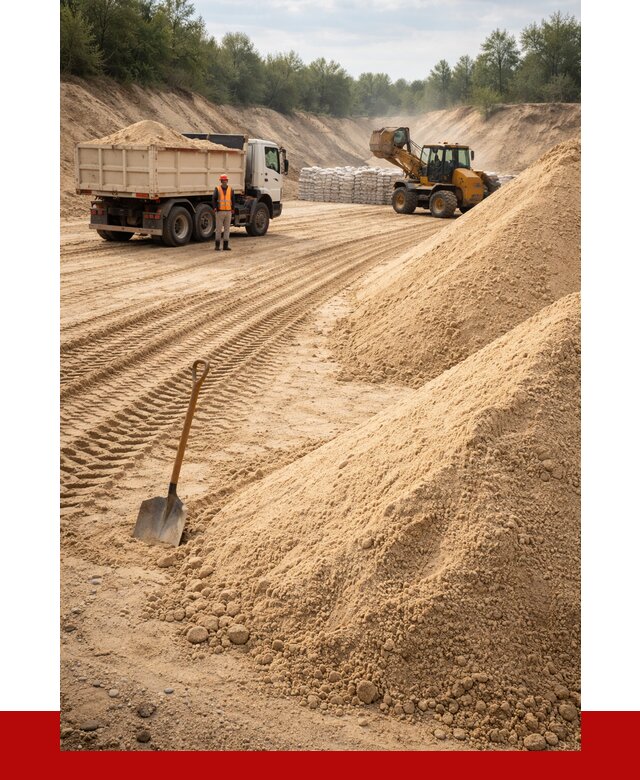 Карьерный песок мелкозернистый в Верхнем Уфалее от 9211 р. | ПРОНЕРУДВрф