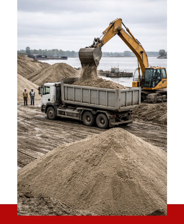 Купить речной песок навалом в Верхнем Уфалее от 1842 р., ПРОНЕРУДВрф