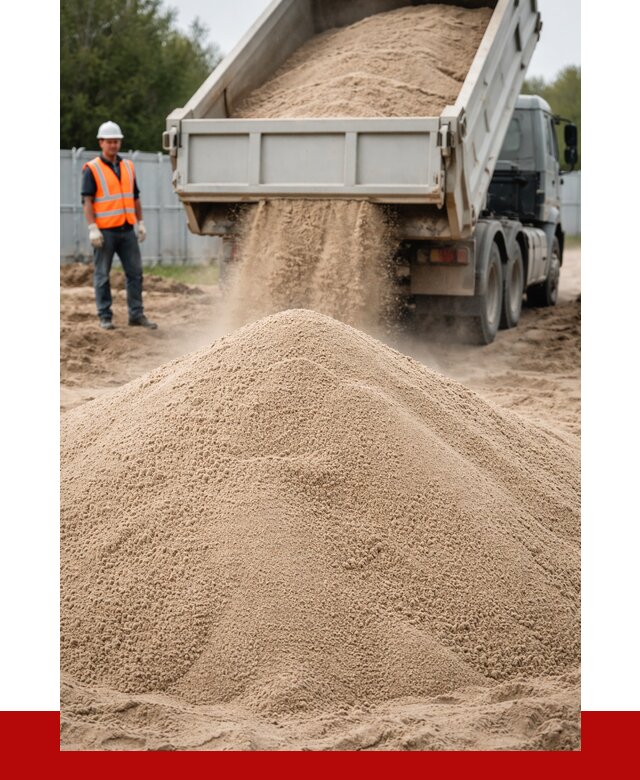 Купить сеяный песок с доставкой в Верхнем Уфалее от 2251 р ПРОНЕРУДВрф