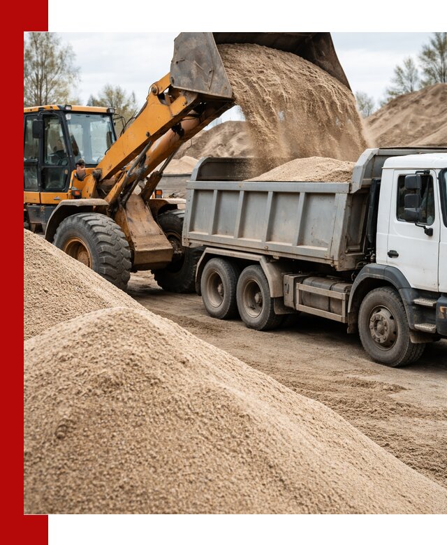 Доставка сеяного песка в Верхнем Уфалее оптом и в розницу