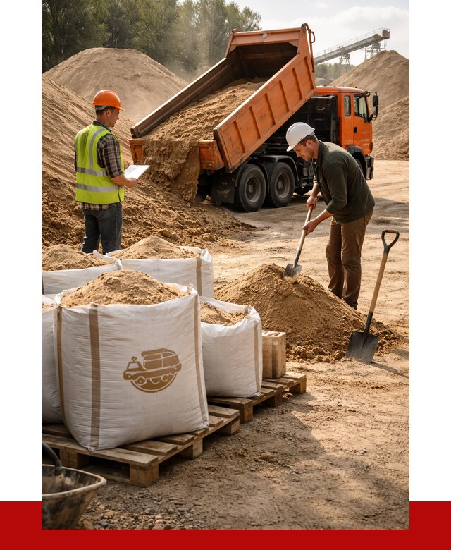 Строительный песок в Верхнем Уфалее от 2251 р. с доставкой, ПРОНЕРУДВрф