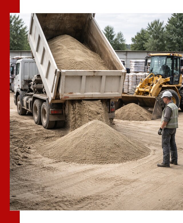 Поставка и доставка песка для бетона в Верхнем Уфалее