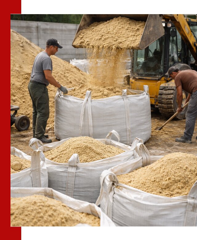 Поставка качественного песка для кладки в Верхнем Уфалее