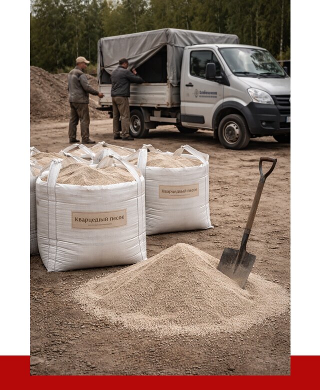 Кварцевый песок для пескоструя в Верхнем Уфалее от 4605 р. | ПРОНЕРУДВрф