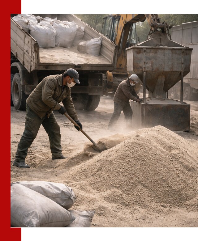 Кварцевый песок для пескоструя в Верхнем Уфалее — доставка и качество