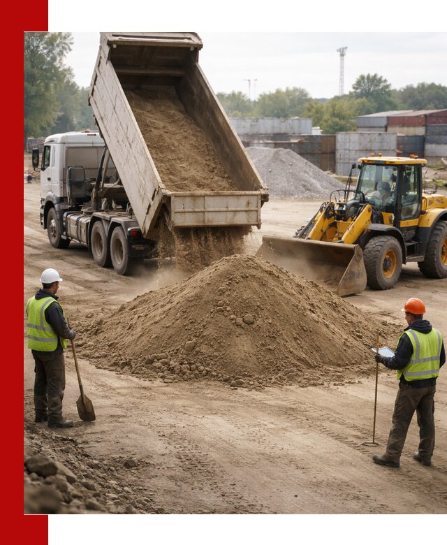 Доставка и продажа пескогрунта оптом и в розницу в Верхнем Уфалее