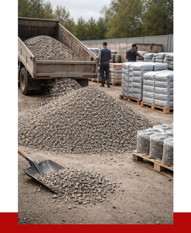 Гравий фракция 5-20 в Верхнем Уфалее купить от 2354 р. ПРОНЕРУДВрф