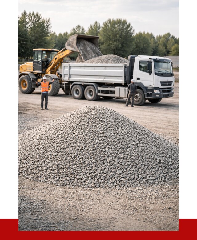 Купить мытый гравий в Верхнем Уфалее от 3582 р, доставка ПРОНЕРУДВрф