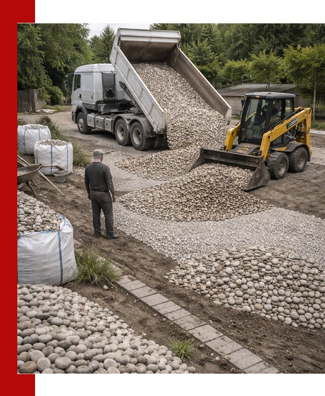 Доставка морской гальки оптом и в розницу в Верхнем Уфалее