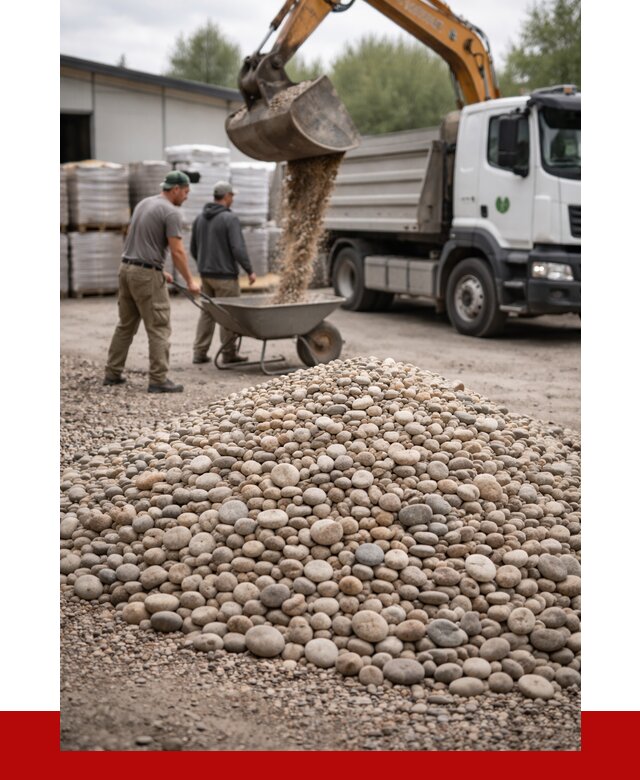 Галька декоративная в Верхнем Уфалее от 3275 р. за куб | ПРОНЕРУДВрф