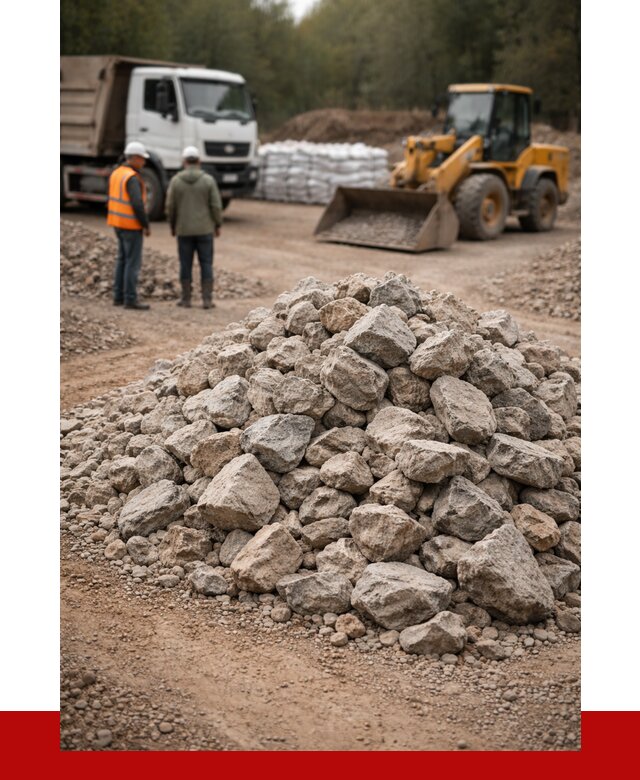Купить бутовый камень с доставкой в Верхнем Уфалее от 2354 р. | ПРОНЕРУДВрф