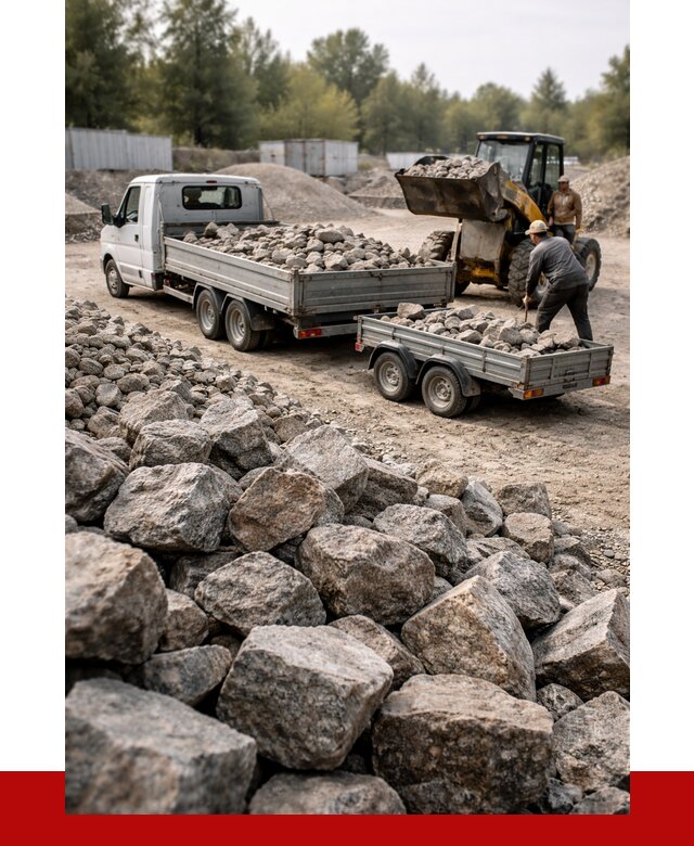 Купить бутовый камень гранитный в Верхнем Уфалее от 2866 р. | ПРОНЕРУДВрф