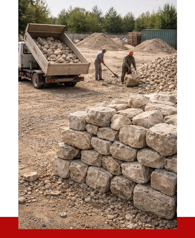 Бутовый камень известняковый в Верхнем Уфалее от 4298 р. | ПРОНЕРУДВрф