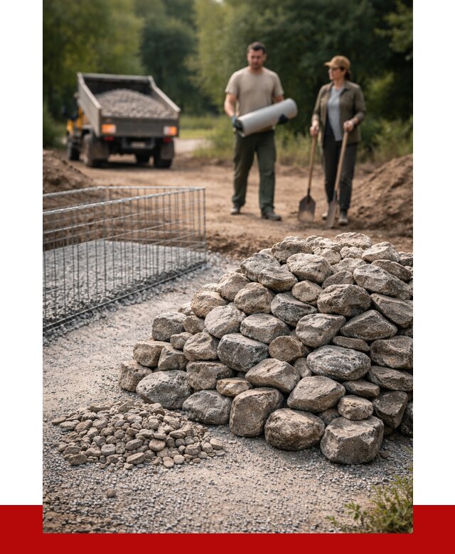 Камень для габионов фракция 100-200 в Верхнем Уфалее от 4912 р. | ПРОНЕРУДВрф