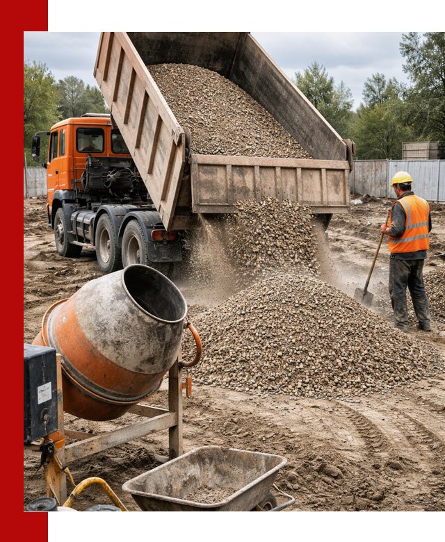 Опгс для бетона с доставкой самосвалом в Верхнем Уфалее от производителя