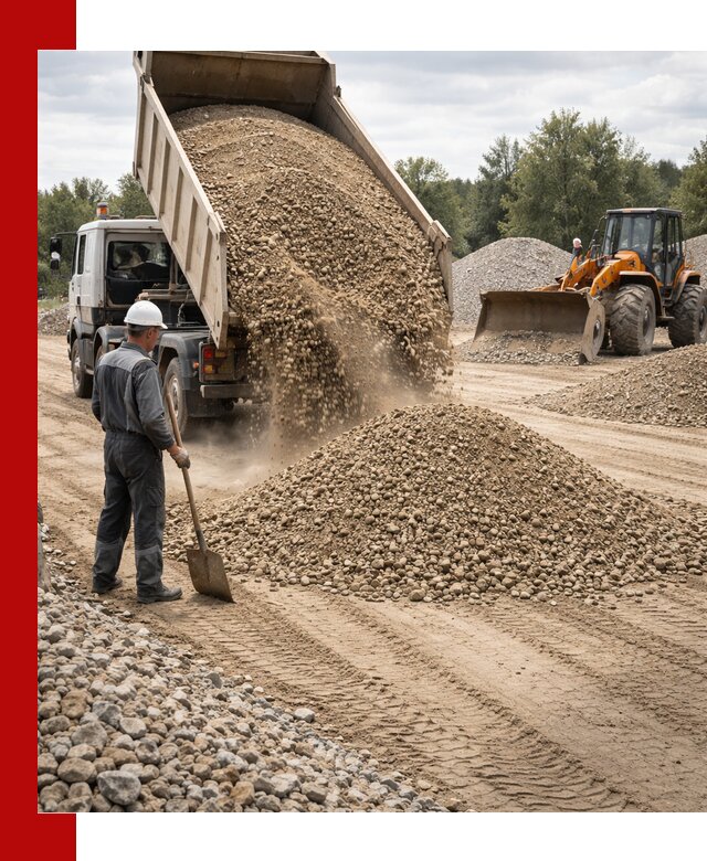 Доставка щпс С3 в Верхнем Уфалее самосвалами и бортовыми грузовиками