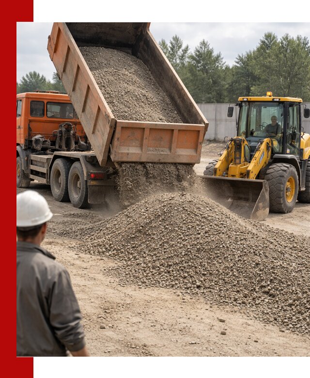 Доставка щпс С8 самосвалами в Верхнем Уфалее от производителя