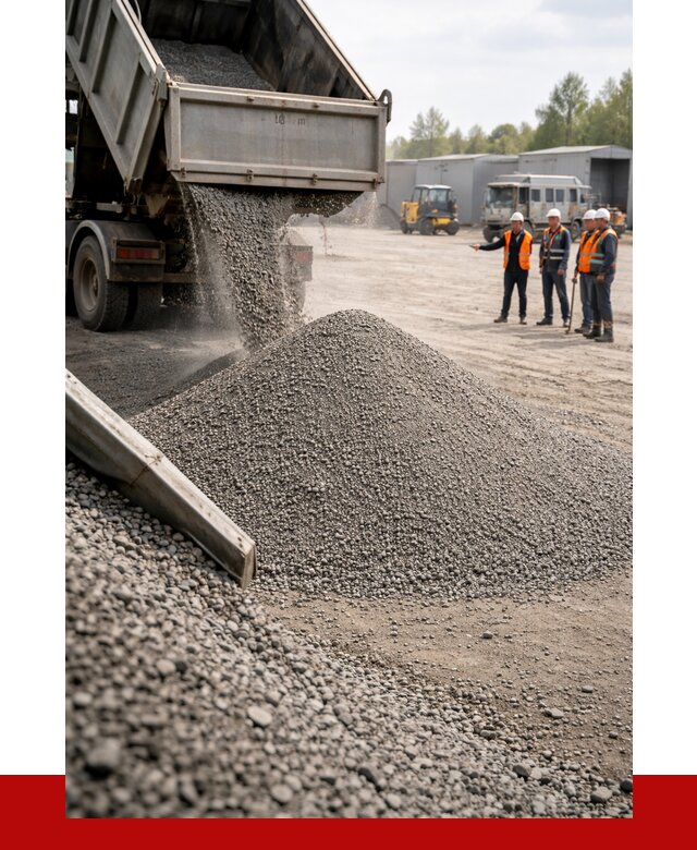 Гравийный отсев 0-5 в Верхнем Уфалее от 1228 р. с доставкой | ПРОНЕРУДВрф