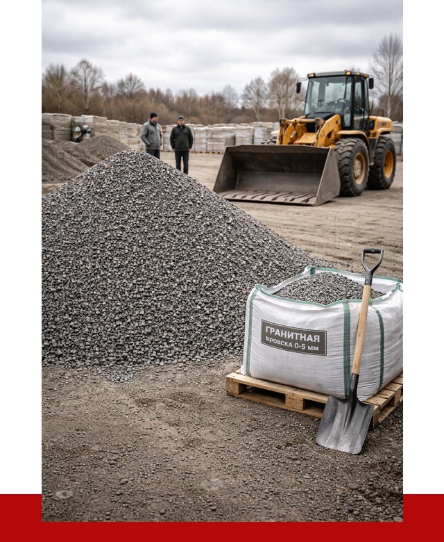 Купить гранитную крошку в Верхнем Уфалее от 4912 р. с доставкой | ПРОНЕРУДВрф