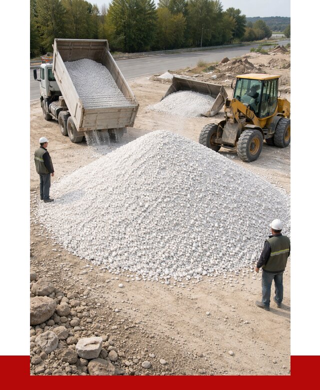 Белая мраморная крошка в Верхнем Уфалее от 4298 р. с доставкой | ПРОНЕРУДВрф