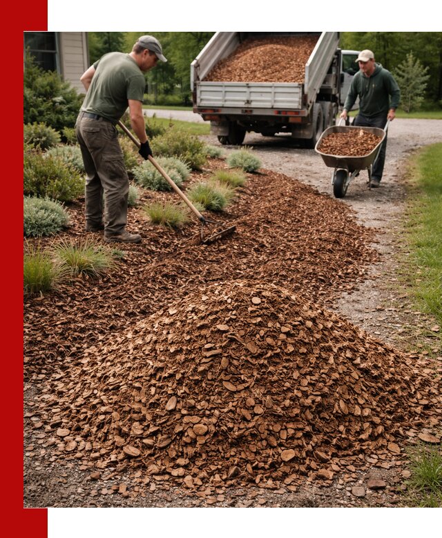 Крошка для мульчирования с доставкой в Верхнем Уфалее
