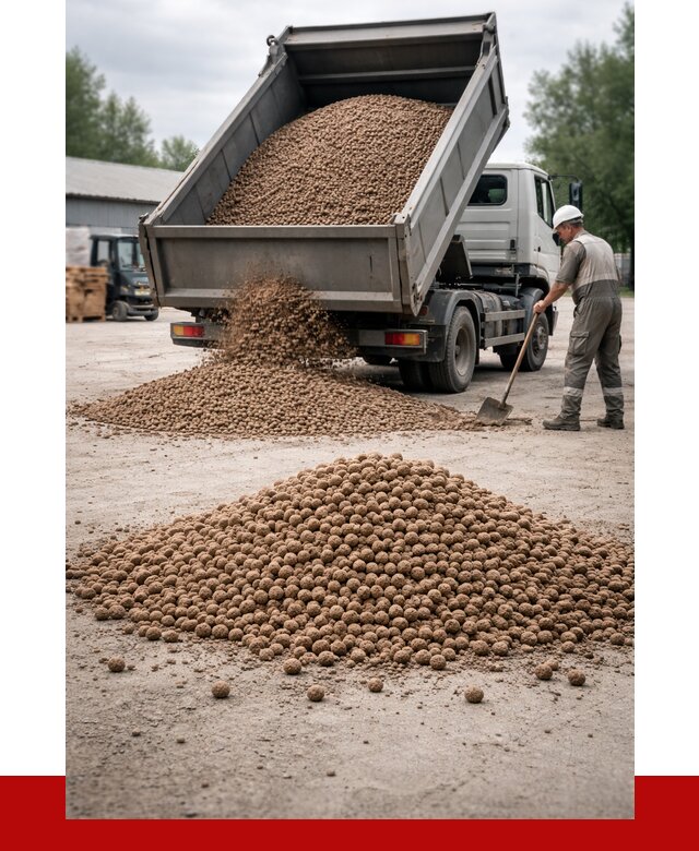 Керамзит с доставкой в Верхнем Уфалее от 4298 р. за м3 | ПРОНЕРУДВрф