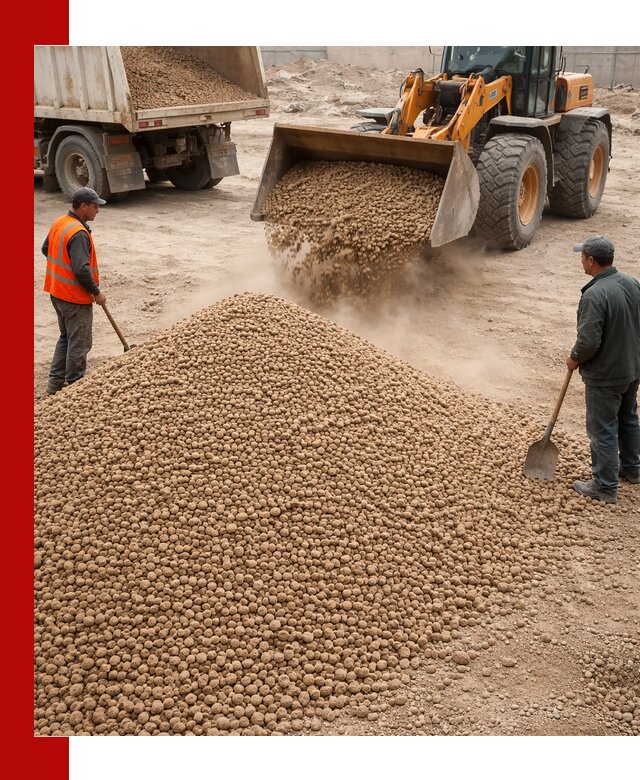 Керамзит фракция 10-20 с доставкой в Верхнем Уфалее