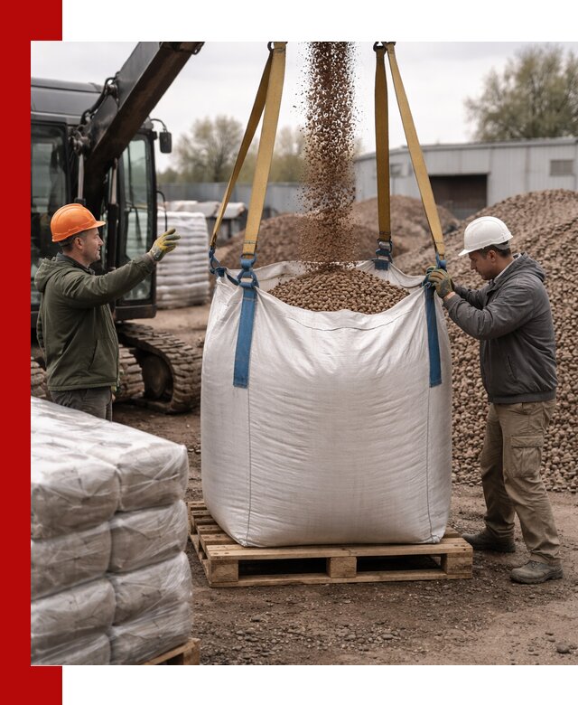 Керамзит в биг-бегах с доставкой в Верхнем Уфалее