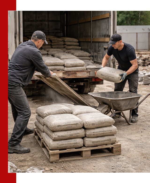 Пескобетон М300 с доставкой в Верхнем Уфалее по выгодной цене