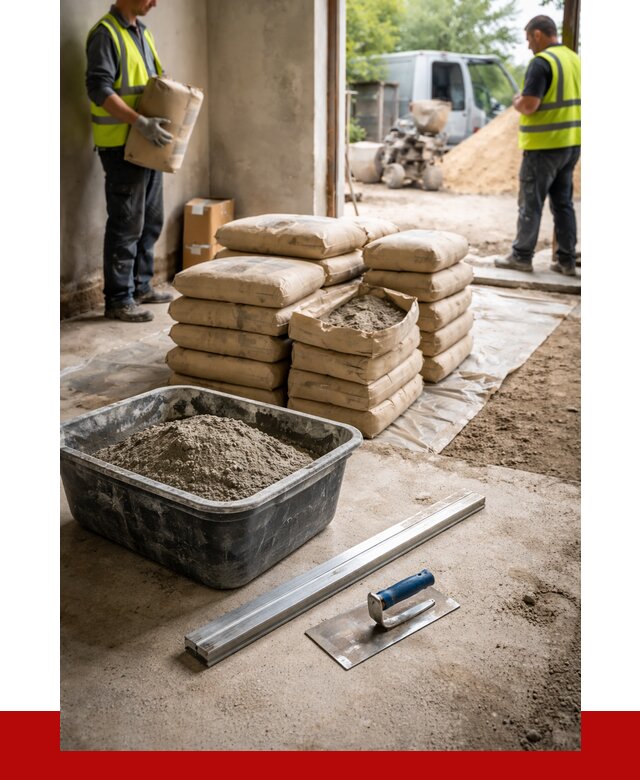 Купить сухую смесь для стяжки в Верхнем Уфалее от 4605 р. | ПРОНЕРУДВрф