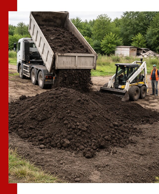 Поставка плодородной земли с доставкой самосвалом в Верхнем Уфалее