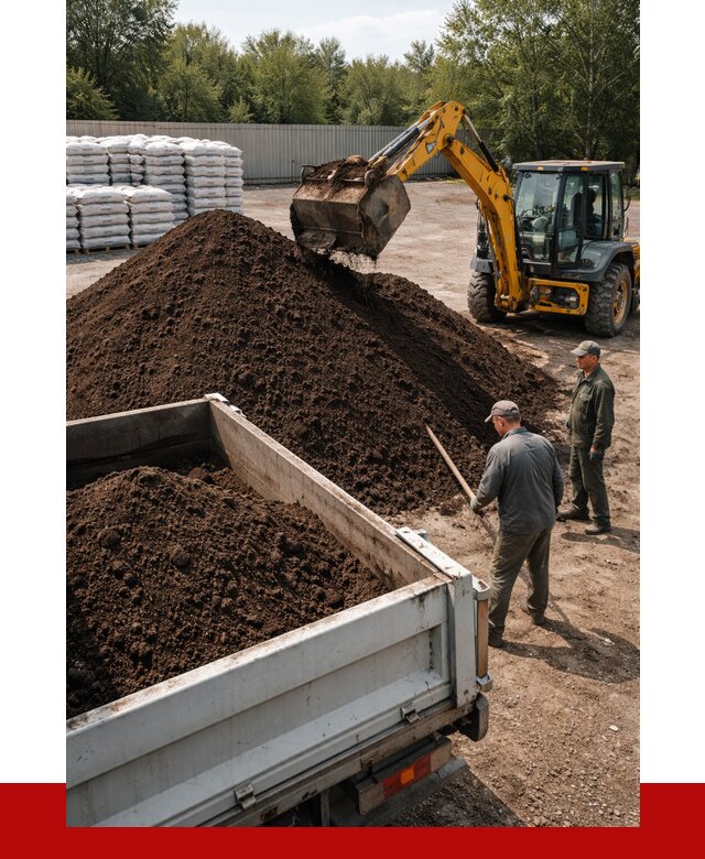 Растительный грунт с доставкой в Верхнем Уфалее от 3275 р. | ПРОНЕРУДВрф
